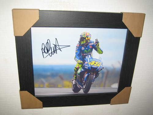 Valentino rossi signed photo - rossi,