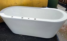 Large Resin Modern Bath 1800 x 800 - used - Collection From Droitwich