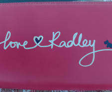 Radley leather purse in pinky