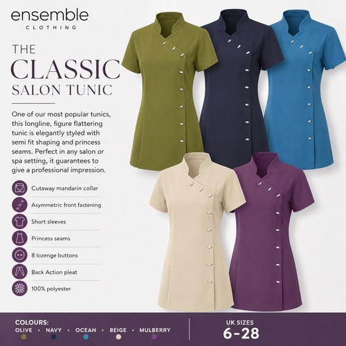 Ladies beauty salon - tunic, spa