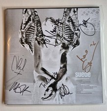 Suede Antidepressants Limited White Vinyl with Poster New and Sealed SIGNED COPY