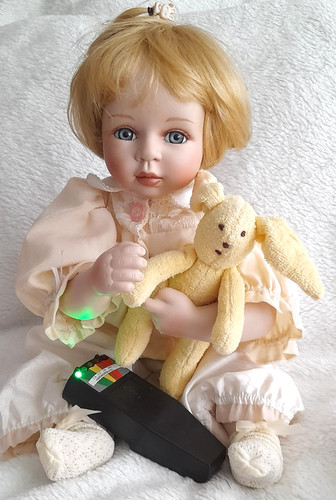 Haunted doll lottie positive - doll,