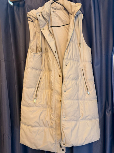 Zara women beige long - zara, women’s
