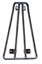 ukscooters VESPA CHROMED FLOOR RUNNER RACK CARRIER PX 125 150 T5 LML HEAVY DUTY