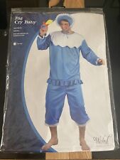 Adult’s Men’s Unisex Blue Big Cry Baby Fancy Dress Costume Stag Night Size Large