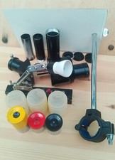 Vintage telescope refractor eyepiece set Sears barlow sun scope  RARE