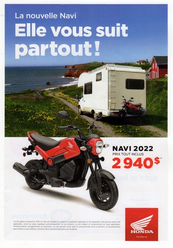 2022 honda navi motorcycle - 2022,