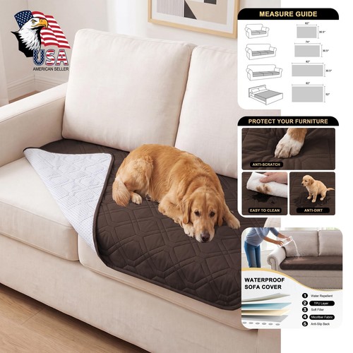 Princedeco couch cover brown - princedeco,
