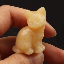 Crystal Cat Figurines –