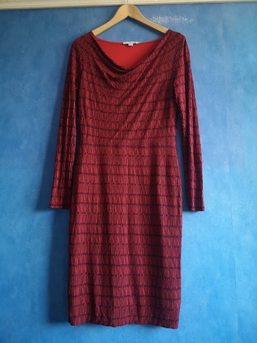 Boden red print lyocell - red,