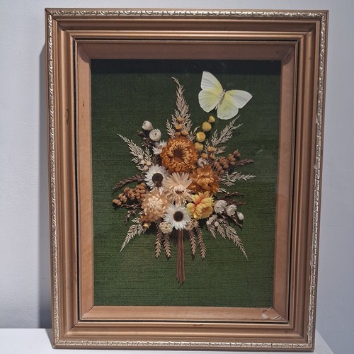 Vintage dried flowers - vintage,