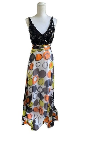 Tony bowls silk sequin - tony, maxi