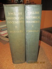 English Historical documents I