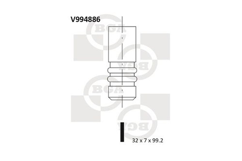 Intake valve fits - valve, seat