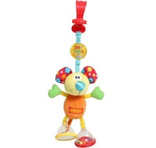 Multicolored Playgro Dingly Dangly Mimsy Sensory Pram/Crib Soft Toy Rattle