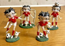 Rare Set of 4 x C&S Betty Boop