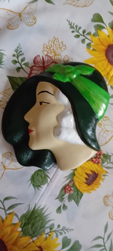 Art deco style lady - style,