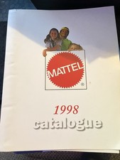 1998 Mattel Toy Shop Product Range Catalogue Barbie Hot Wheels Rare Brochure UK