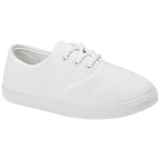 KIDS PE PUMPS UNISEX CHILDREN BOYS GIRLS BACK TO SCHOOL TRAINERS PLIMSOLLS SHOES