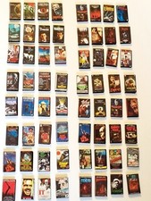 Dolls House miniature 1:12 scale Horror Movie VHS x 4 - Choose your set!