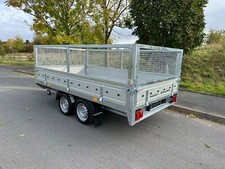 Cage Trailer 10x6 2700kg Drop