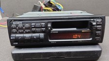 Vintage cassette Car radio Sony XR-U301RDS tested and working