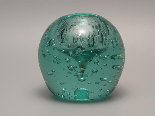 Victorian green inkwell - green,