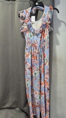 Girls dressy blue floral - girls,