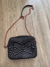 Genuine Ted Baker Sunshine Quilted black Leather Small Camera Bag