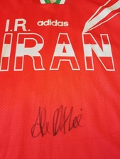 Ali Daei hand signed away Iran