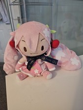 Sega Hatsune Miku Preciality SP Plush of the character Sakura Miku.