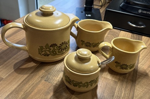 Vintage kiln craft tea pot - kiln,