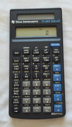 Texas instruments 36x - instruments, ti-36x