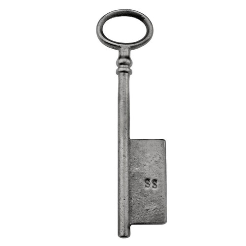 Antique key blank with - key,