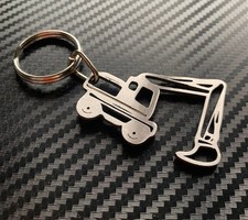 Excavator keyring earth mover - excavator,
