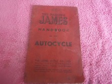 JAMES Handbook of the Autocycle vintage and genuine