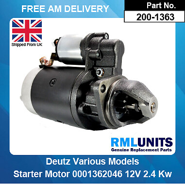 Starter motor for bomag - for,