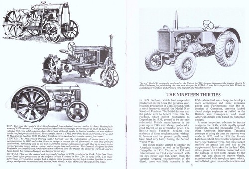 Vintage tractors charles l - by,
