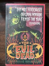 EVIL DEAD ORIGINAL Pre-certification VHS tape Palace Pictures