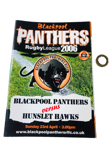 Rugby programme blackpool - rugby,