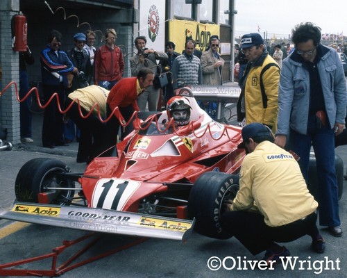 Niki lauda ferrari 312t2 - niki,