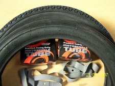 Honda C50 C70 C90 Cub C90Cub Tyres Inner Tube Rim Tape 250 X 17 PAIR OF TYRES
