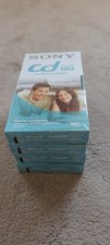 4 x Blank Sony VHS Video