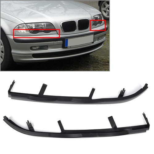 Front bumper headlight lower - front,
