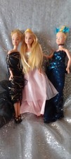 Bundle Of 3 Beautiful Princess Dolls Inc. 2 Barbie + 1 Other Dressed + Shoes VGC