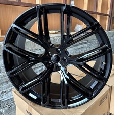 23" AUDI Q8 E-TRON 2023-2025 GLOSS BLACK 2025 RSQ8 Design 10.5j Alloy Wheels X4