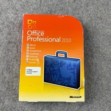 Microsoft Office Professional 2010 w/ Product Key Unused