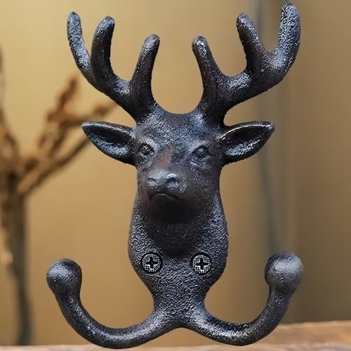 Cast iron heavy duty - iron, deer