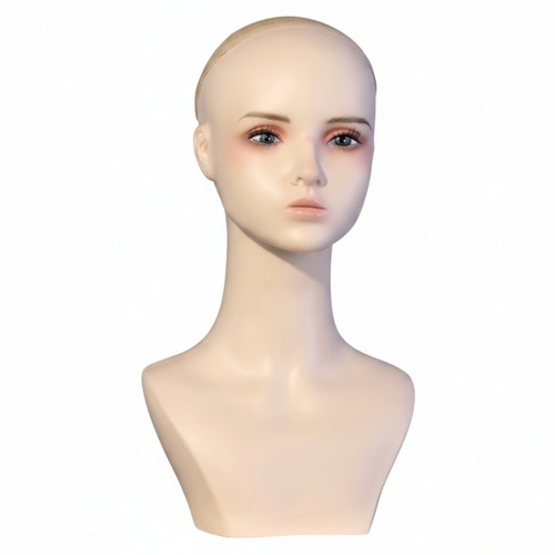 Female mannequin head lifelike - mannequin,