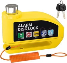 Alarm Motorbike Disc Lock
